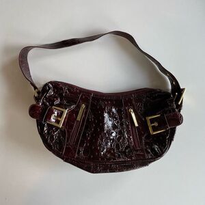 EUC Kristine Womens Alligator Print Hobo Purse